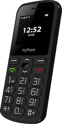 Zdjęcie produktu dla myPhone HALO A, Klasyczny, Dual SIM, 4,5 cm (1.77"), 0,3 MP, 800 mAh, Czarny