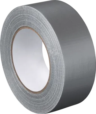 Produktbild von 50mm x 50m Abklebeband Silber Gewebeklebeband Klebeband Panzertape Panzerband
