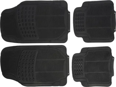 Zdjęcie produktu dla Zestaw 4 uniwersalnych dywaników samochodowych All Ride - 65 x 41 cm/ 40 x 41 cm - Czarny