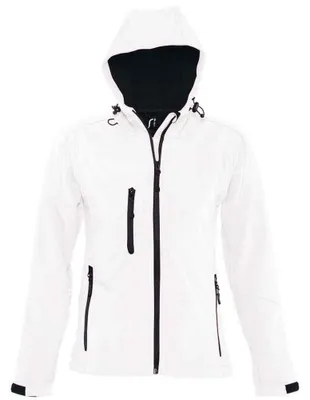 Image de SOLS - Veste softshell « Replay » pour femmes LT2065 (S) (blanc)