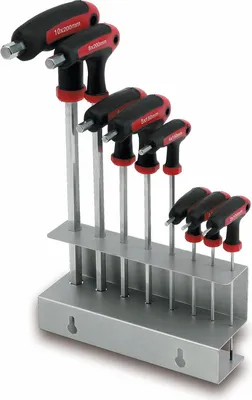 Produktbild von Quergriff-Schraubendreher-Set 5teilig SW3-8, Länge 150-200 mm, M4-M5-M6-M8-M10 110520