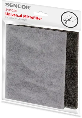Produktbild von SENCOR SVX 29 Univerzální mikrofiltr a pěnový filtr lze ustřihnout na přesnou velikost