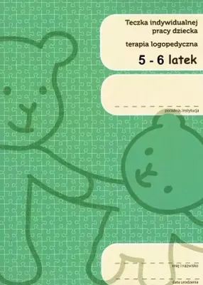 Image de Teczka indywidualnej pracy dziecka. Terapia logopedyczna. 5-6-latek