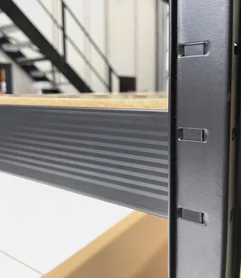 Produktbild von Schwerlast Lagerregal 90x60x180cm 5 Böden Standregal für Garage Werkstatt Haushalt Keller