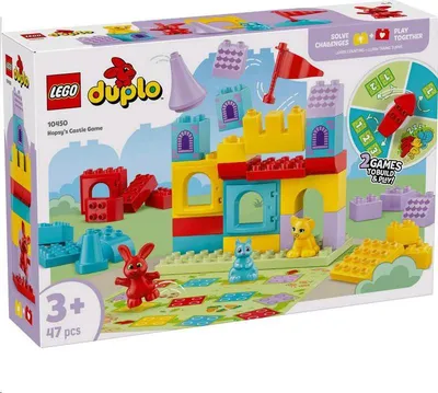 Obrázok produktu pre LEGO DUPLO Hopsy a hra s hradom, Stavebnica, 3 rok / roky, Plast, 47 kusov, 1,03 kg