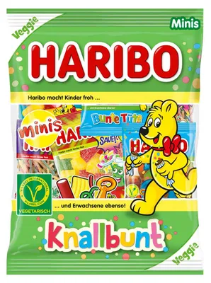 Obrázok produktu pre Haribo 4001686003039, Mäkké cukríky, 230 g, Dary, Viacfarebný, 1525 kJ, 360 kcal