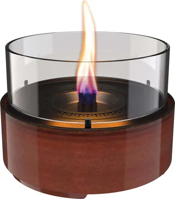 Produktbild von Tenderflame - Café 18 Reactive Glaze Nachfüllbare Tischkerze - Bernstein