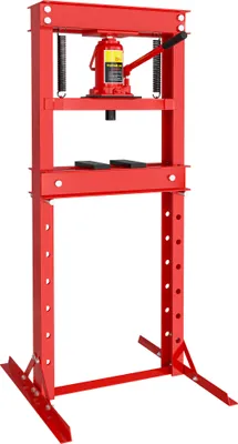 Produktbild von Prasa warsztatowa Wiltec 20T, 500 mm, prasa hydrauliczna wykonana ze stali, prasa ramowa, prasa łożyskowa do prasowania, tłoczenia, formowania