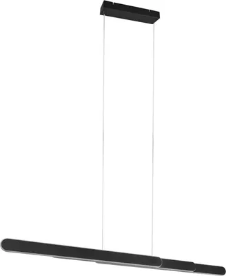 Produktbild von LED-Pendelleuchte - 130 x 150 cm - 1-flammig - Schwarz - Metall - breiten- und höhenverstellbar