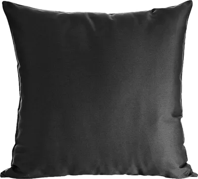Immagine prodotto di Federa nera Nova 40x40 in raso di cotone