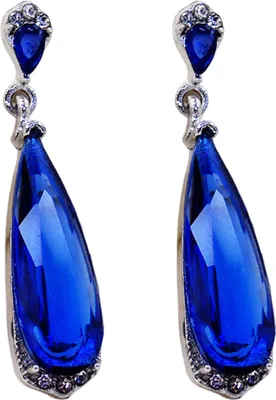 Produktbild von 1 Paar Damen-Ohrringe in Wassertropfenform, glänzender Strass, antiallergisch, leicht, Ohrschmuck, Schmuck für Abschlussball, Cocktailparty, Hängeohrringe, baumelnde Ohrringe