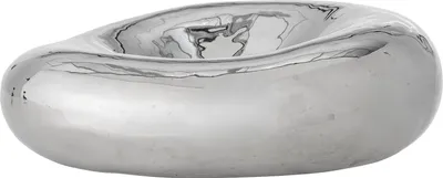 Produktbild von Bloomingville Shine Schale, Silber, Steingut