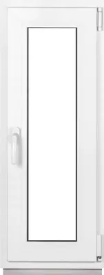 Produktbild von Framex Kellerfenster Fenster Kunststofffenster Weiß Breite x Höhe 40 x 115 cm (400 x 1150 mm) 2fach (32 mm) Dreh Kipp DIN Rechts - Premium