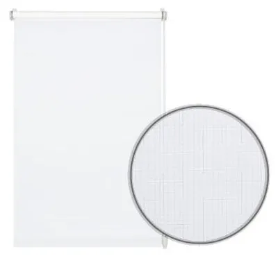 Produktbild von Gardinia Easyfix Rollo Uni reinweiß 90 x 210 cm