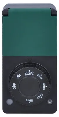 Produktbild von Solight Zeitschaltuhr mit Dämmerungssensor, 230 V, 3600 W DT34