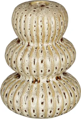 Produktbild von Mica Decorations Kerzenständer  ceramic 15,5 x 11 cm braun