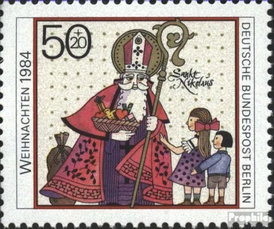 Produktbild von Briefmarken Berlin (West) 1984 Mi 729 (kompl.Ausgabe) gestempelt Weihnachten