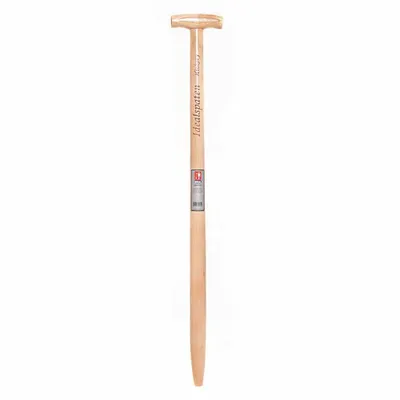 Produktbild von Hickory-T-Stiel 85 cm, doppelt gebogen, für alle -Spaten (außer Rode- und Baumschulspaten sowie Kieler Form)