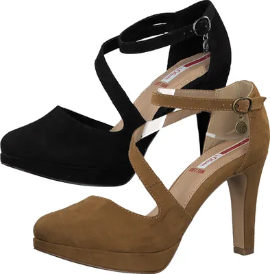 Produktbild von s.Oliver Damen Pumps High-Heels Riemchenpumps 5-24420-35, Größe:38 EU, Farbe:Braun