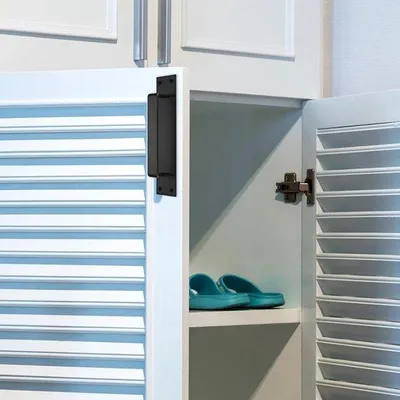 Immagine prodotto di Maniglie nere per porte di casa e giardino