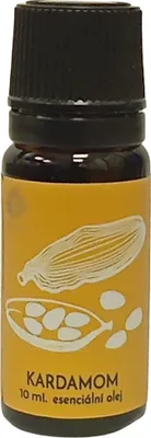 Produktbild von Ätherisches Kardamomöl hochkonzentriert mit Tropfer ungiftig für Aromatherapie, Aromalampe & Diffusor