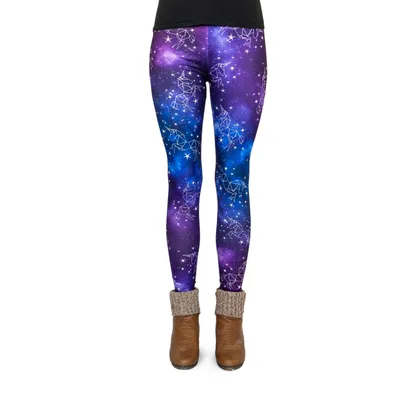 Produktbild von cosey - Unicorn Line Leggings (Einheitsgröße) - Design Galaxy Unicorns