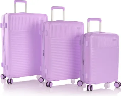 Produktbild von Heys Pastel 4 Rollen Kofferset 3-teilig mit Dehnfalte