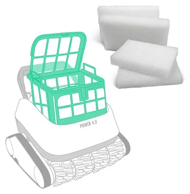 Produktbild von Feinfilter für Poolroboter Power 4.0 (4 Stk.)
