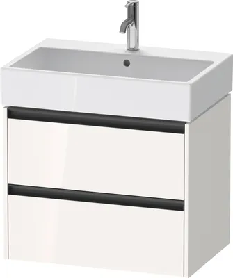 Produktbild von Duravit Ketho.2 Wastafelonderkast 68,4x46x54,9 cm Hoogglans Wit