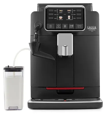 Produktbild von Gaggia Cadorna Milk, Espressomaschine, 1,5 l, Kaffeebohnen, Gemahlener Kaffee, Eingebautes Mahlwerk, 1900 W, Schwarz