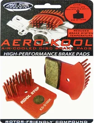Produktbild von KOOL STOP Scheibenbremsbelag SB-verpackt , inkl. Befestigungsklammern/Pins, Karte à 2 Stück D-160 K, Aero Kool passend f