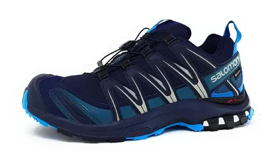 Produktbild von Salomon XA PRO 3D GTX, Laufen, Männlich, Erwachsener, Schwarz, Blau, Einfarbig, Schnürverschluss