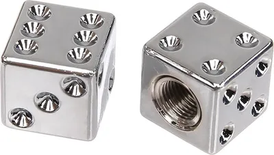 Immagine prodotto di Set: 2 cubi per tappo valvola, cromati