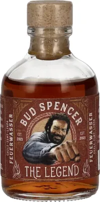 Produktbild von Bud Spencer The Legend FEUERWASSER Chili-Zimt-Likör 33% Vol. 0,05l