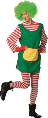 Produktbild von W4490-46 grün Damen Crazy Girl Freche Göre Gr.46