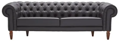 Immagine prodotto di Divano a 2 posti Chesterfield in pelle divano imbottito divani di design divano