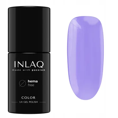 Zdjęcie produktu dla INLAQ Lakier Hybrydowy Dull Lavender 6ml HEMA Free