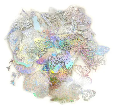 Productafbeelding van 135 Stuks Holografische Stickers voor Scrapbooking en Decoratie