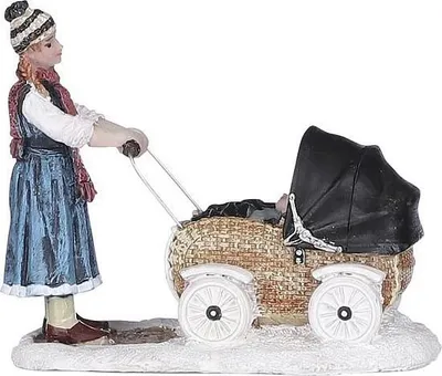 Produktbild von Weihnachtsbaumfrau mit Kinderwagen