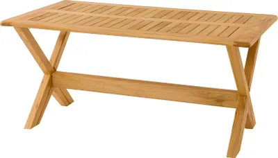 Immagine prodotto di Elegante tavolo da pranzo in legno marrone per una sala da pranzo moderna