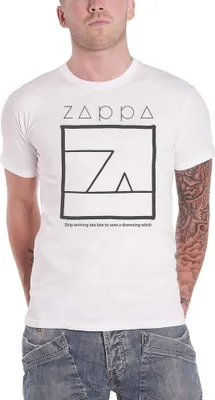 Produktbild von Frank Zappa - "Drowning Witch" T-Shirt für Herren/Damen Uni RO8482 (L) (Weiß)