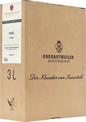Produktbild von Oberrotweiler Winzerverein fruchtiger Rose Bag in Box trocken 3000ml