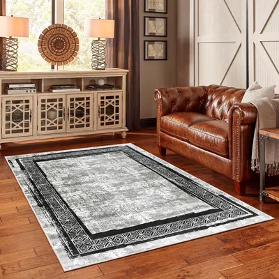 Zdjęcie produktu dla Conceptum Hypnose, Woobtny092, dywan, szary, 160 x 230 cm