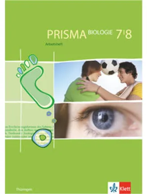 Obrázek produktu pro Prisma Biologie. Arbeitsheft 7. und 8. Schuljahr. Ausgabe für Thüringen