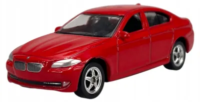 Obrázek produktu pro Welly, model BMW 535i, červená barva, kovový, měřítko 1:64