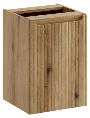 Zdjęcie produktu dla Szafka Łazienkowa 40 Cm Z Koszem Na Pranie Dąb  Evoke