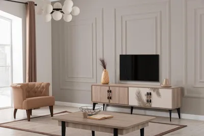Immagine prodotto di Set moderno per soggiorno Mobile TV Tavolino Mobili in legno
