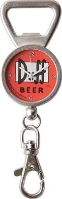 Produktbild von Simpson DUFF Flaschenöffner Bieröffner Schlüsselanhänger mit Uhr