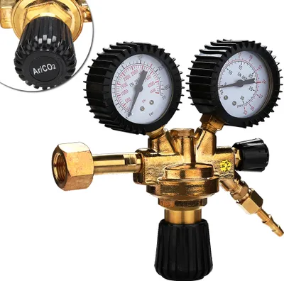 Produktbild von EINFEBEN Druckminderer Druckregler fuer Argon/Co2 Schweissgeraet Schutzgas zu MIG/MAG WIG TIG Mehrwegflaschen¡