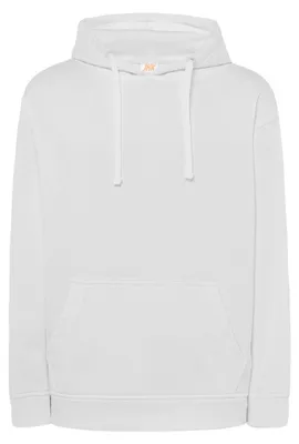 Produktbild von JHK - Kapuzenpullover für Herren, Kängurutasche LT4794 (L) (Weiß)